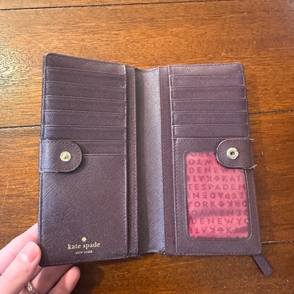 Kate Spade Leather Snap Wallet - Picture 4 of 11